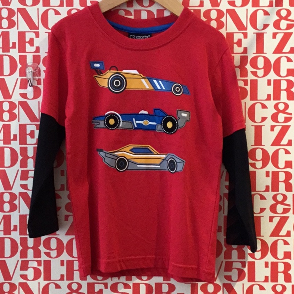CR Sports Long Sleeve Tee, NEW WITH TAGS, Size 3T